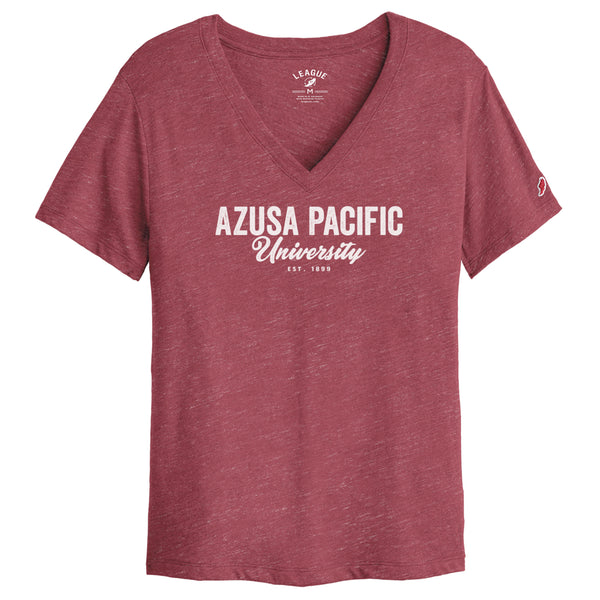 League, V-Neck, Azusa Pacific University, Est. 1899