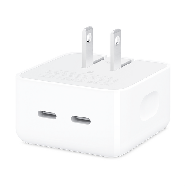 35W Dual USB-C Port COMPACT Power Adapter