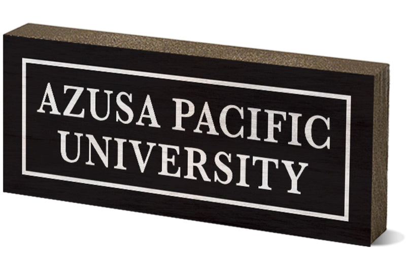 Black Azusa Pacific University Desk Block