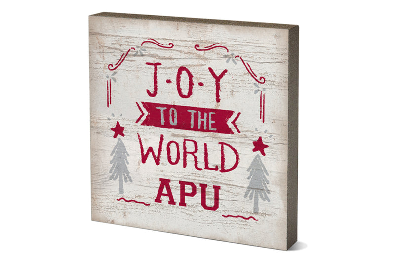 Joy to the World APU Wood Block