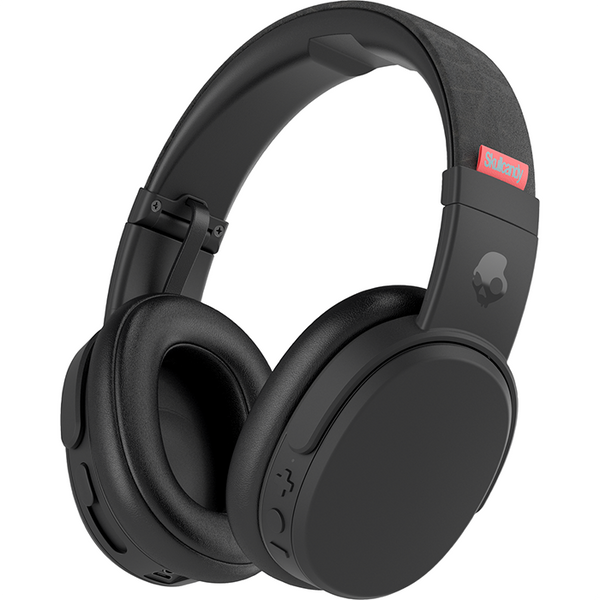 Skullcandy Crusher Wireless Over-Ear Headphones with Mic, Black