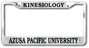 APU Kinesiology License Frame