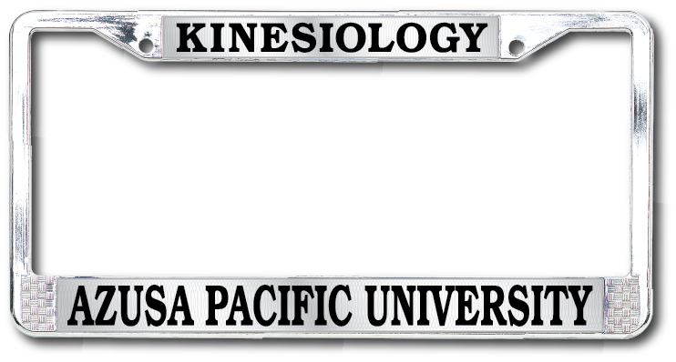 APU Kinesiology License Frame