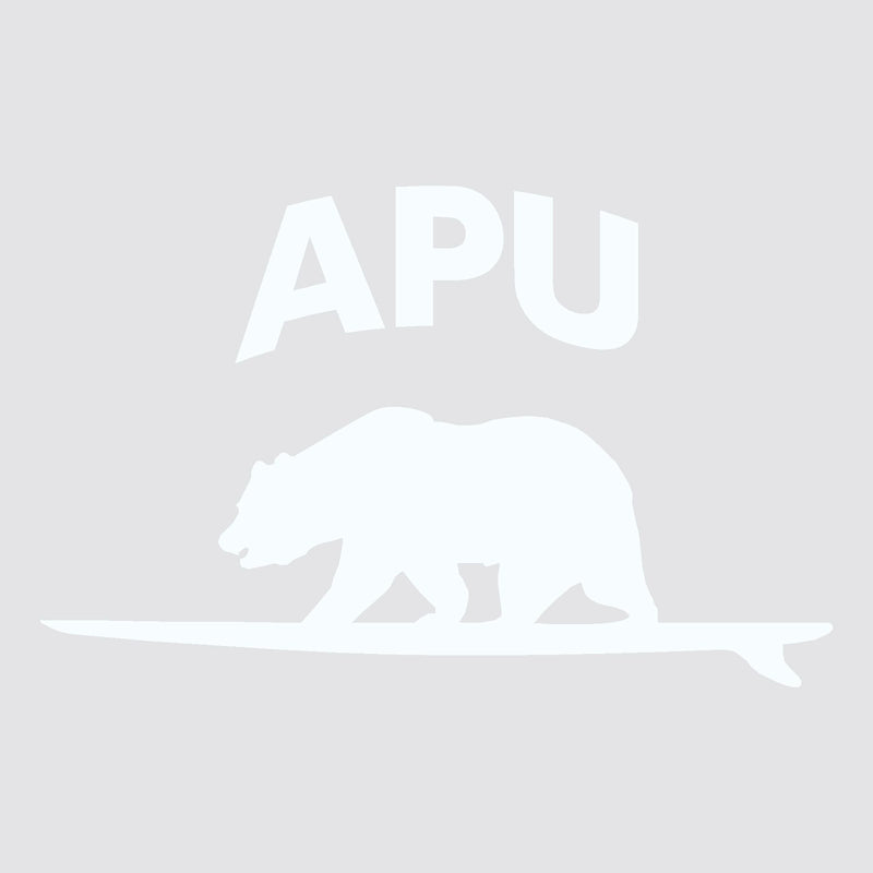 APU Bear/surfboard Decal