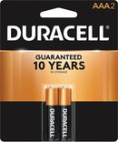 BATTERY DURACELL AAA 2PK