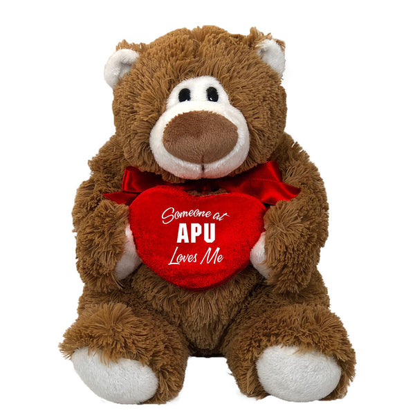 Someone at APU Loves me Bear Plush