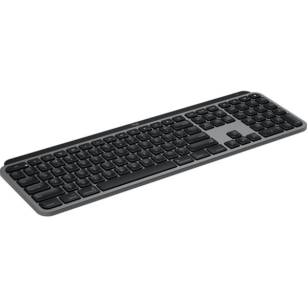 MX Keys Advanced Wireless Illuminated Keyboard with Mac Layout, Space Gray