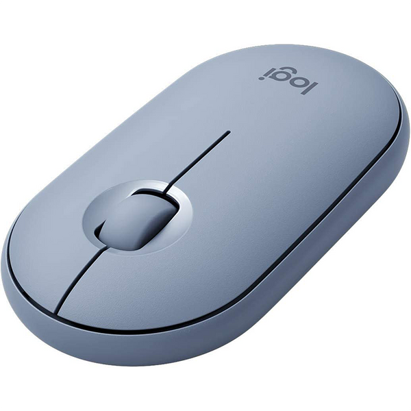 Pebble Wireless Mouse M350, Blue Grey