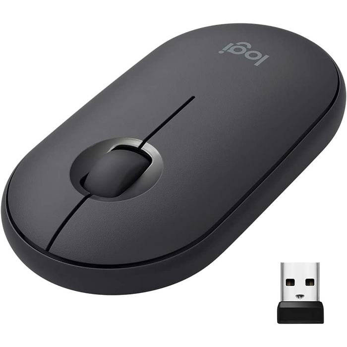 Pebble Wireless Mouse M350, Graphite