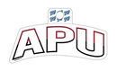 APU Red/Black Sticker