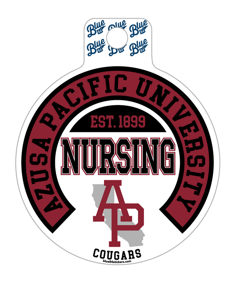 APU Nursing EST 1899 Sticker